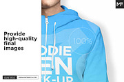 10xWomen & Men Hoodie Types Mock-ups, a Hoody Mockup by Mocca Mockups Store (Thumbnail 14 of 15)
