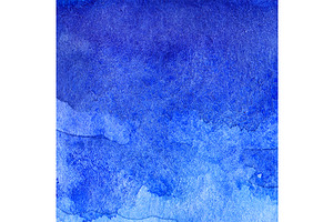 Watercolor Blue Abstract Texture