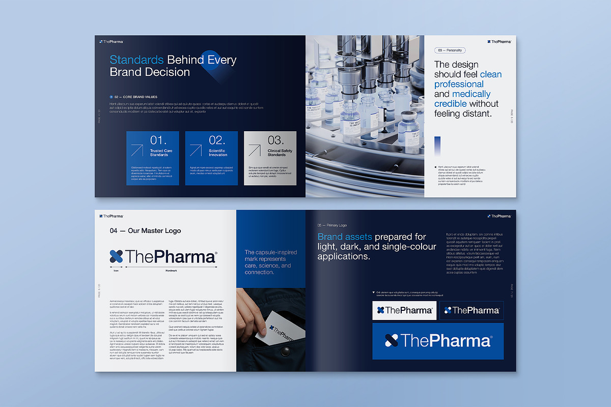 Brand Style Guide Brochure Template, a Brochure Template by BrandPacks (Photo 3 of 7)