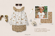 SAFARI ANIMALS clipart and patterns, an Animal Illustration by polikarpovaart (Thumbnail 3 of 12)