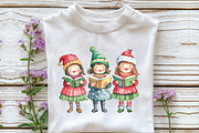 Joyful Carol Singers Christmas PNG, an Illustration by CraftArtStudio (Thumbnail 5 of 6)