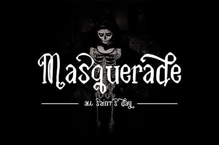 Masquerade, a Script Font by Besttypeco