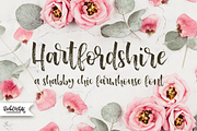 Hartfordshire, a farmhouse font, a Script Font by Rachel White Art (Thumbnail 5 of 14)