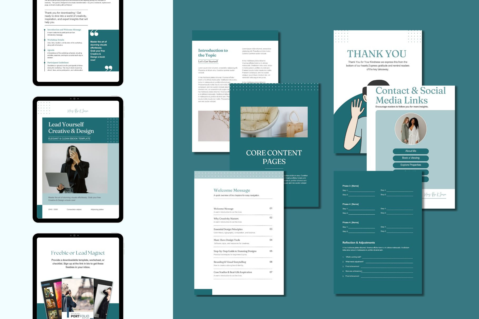 Lead Magnet & Workbook Ebook Canva