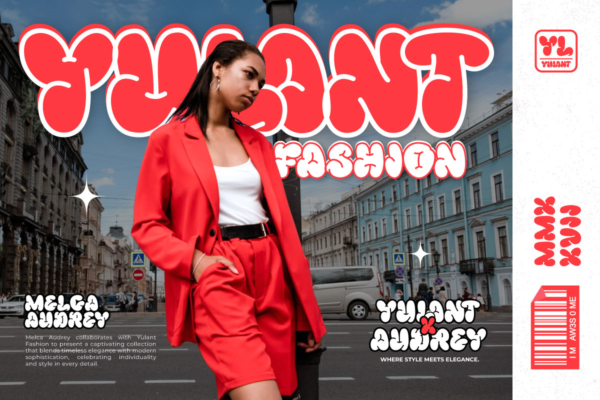 Vanto Polahe - Bubble Fest Font, a Handwritten Font by twinstd (Photo 4 of 9)