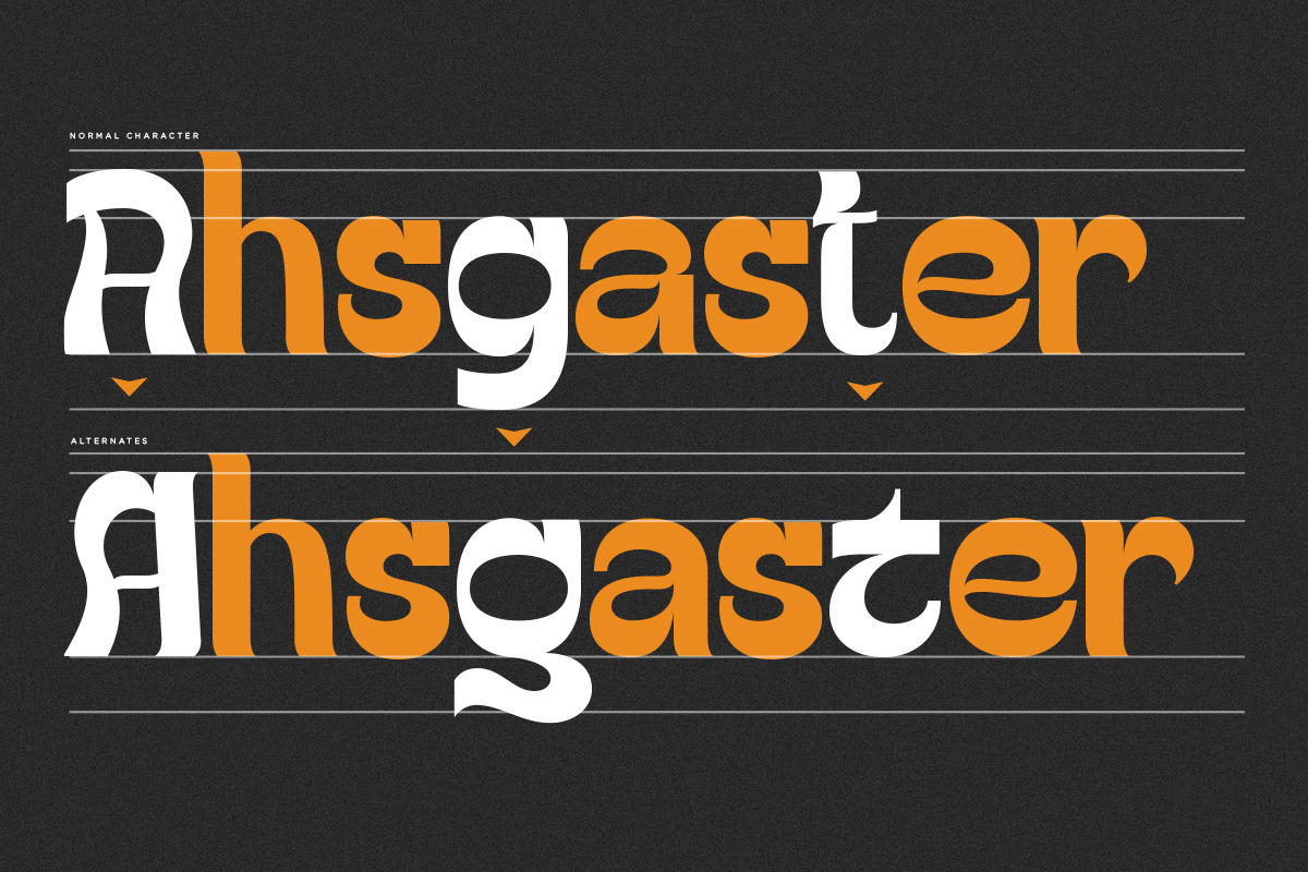 Gayo Wine | Fancy Display, a Serif Font by Pentagonistudio (Photo 13 of 13)