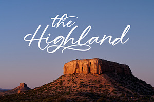 South Highland-Beautiful Script Font