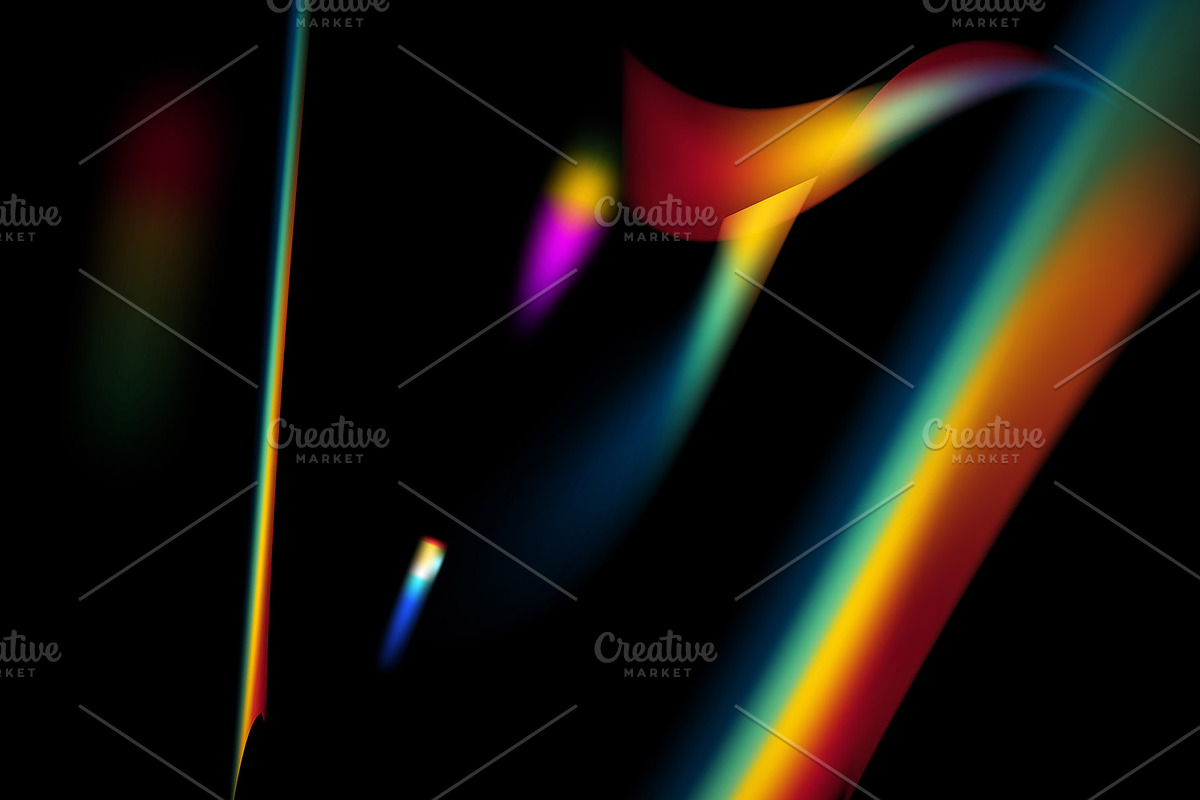 50 Crestal Rainbow Light Overlay Set, a Texture Graphic by MRI STUDIO (Photo 17 of 17)
