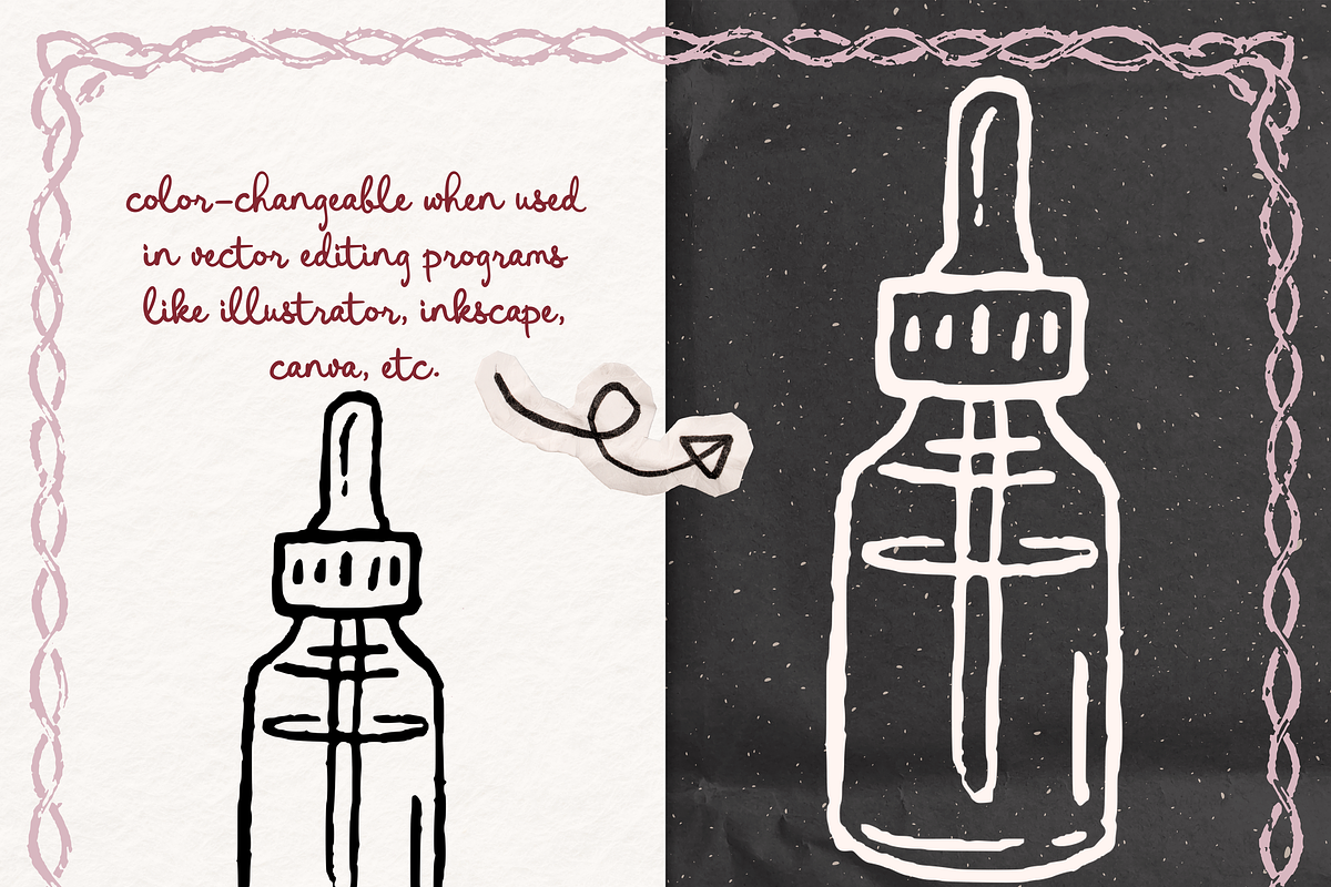 Lash Tech Clipart, Beauty Doodles, an Object Illustration by The October Creative (Photo 2 of 6)