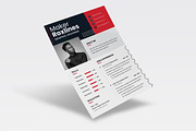 Elegant Stylish CV Resume Design, a Resume Template by dokudokunomi (Thumbnail 3 of 4)