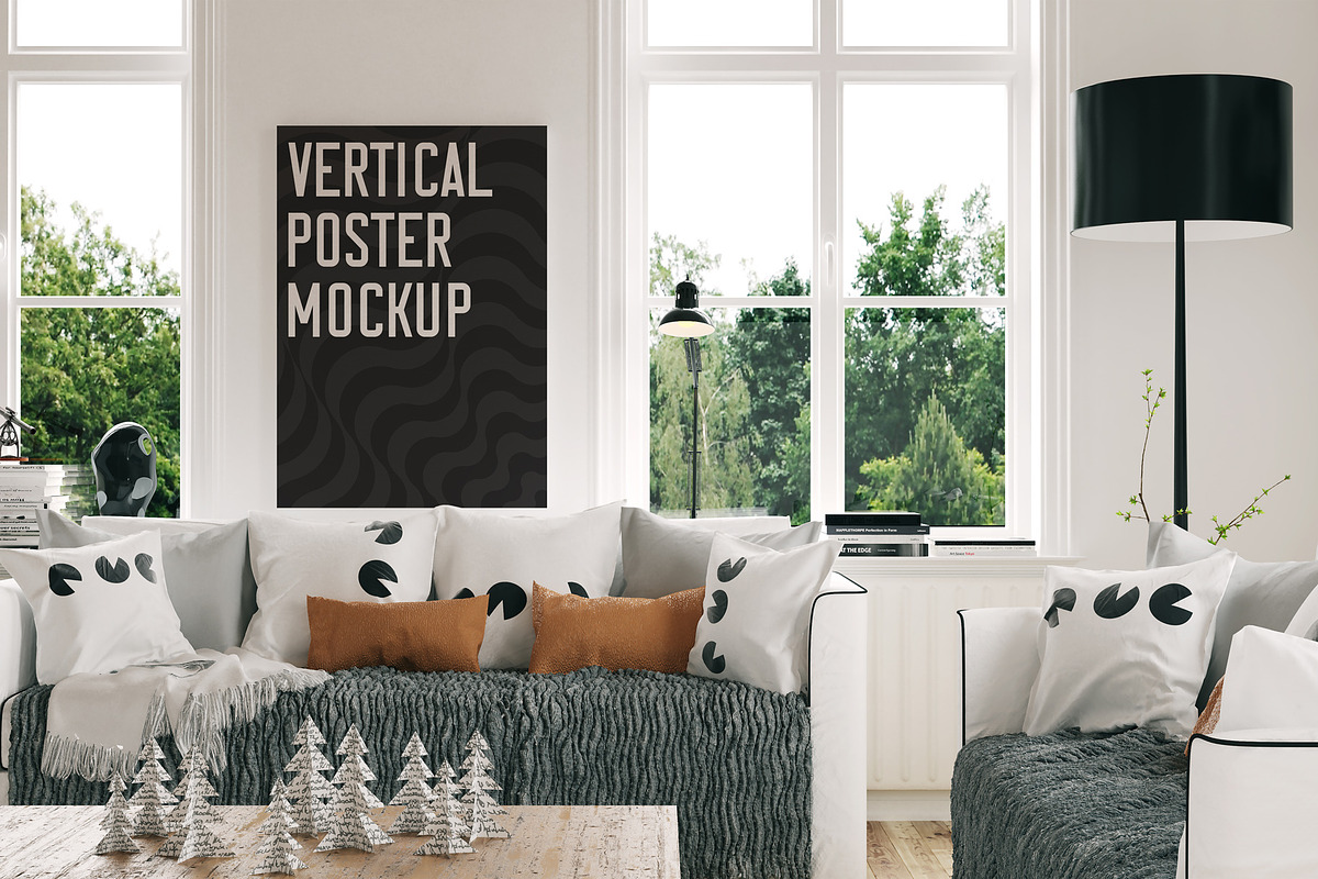 Natural Frame Mockup Set, an Advertising Mockup by PSD Market (Photo 6 of 13)