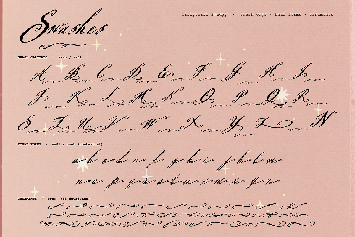 Tillytwirl - Whimsy Hand drawn Font, a Script Font by Lilithcollageart (Photo 19 of 20)