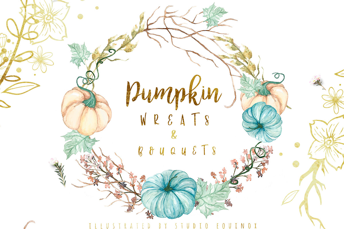 Pumpkin Harvest - Autumnal Graphics, an Object Graphic by studioequinox (Photo 4 of 5)