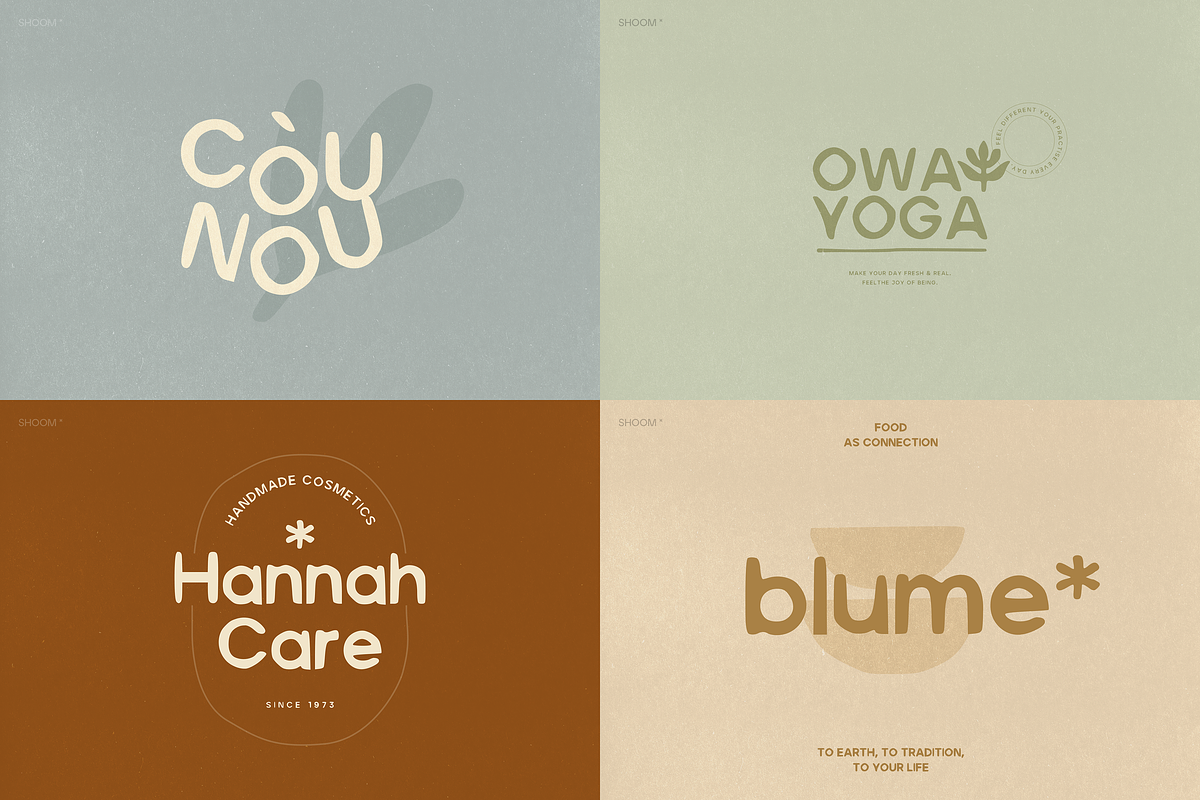 Hand Crafted Fonts Pack: x4 Fonts, a Font by SHOOM HOUSE (Photo 12 of 17)