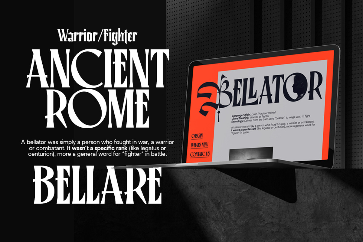 Archenia, a Blackletter Font by RNDI Type Foundry (Photo 6 of 11)