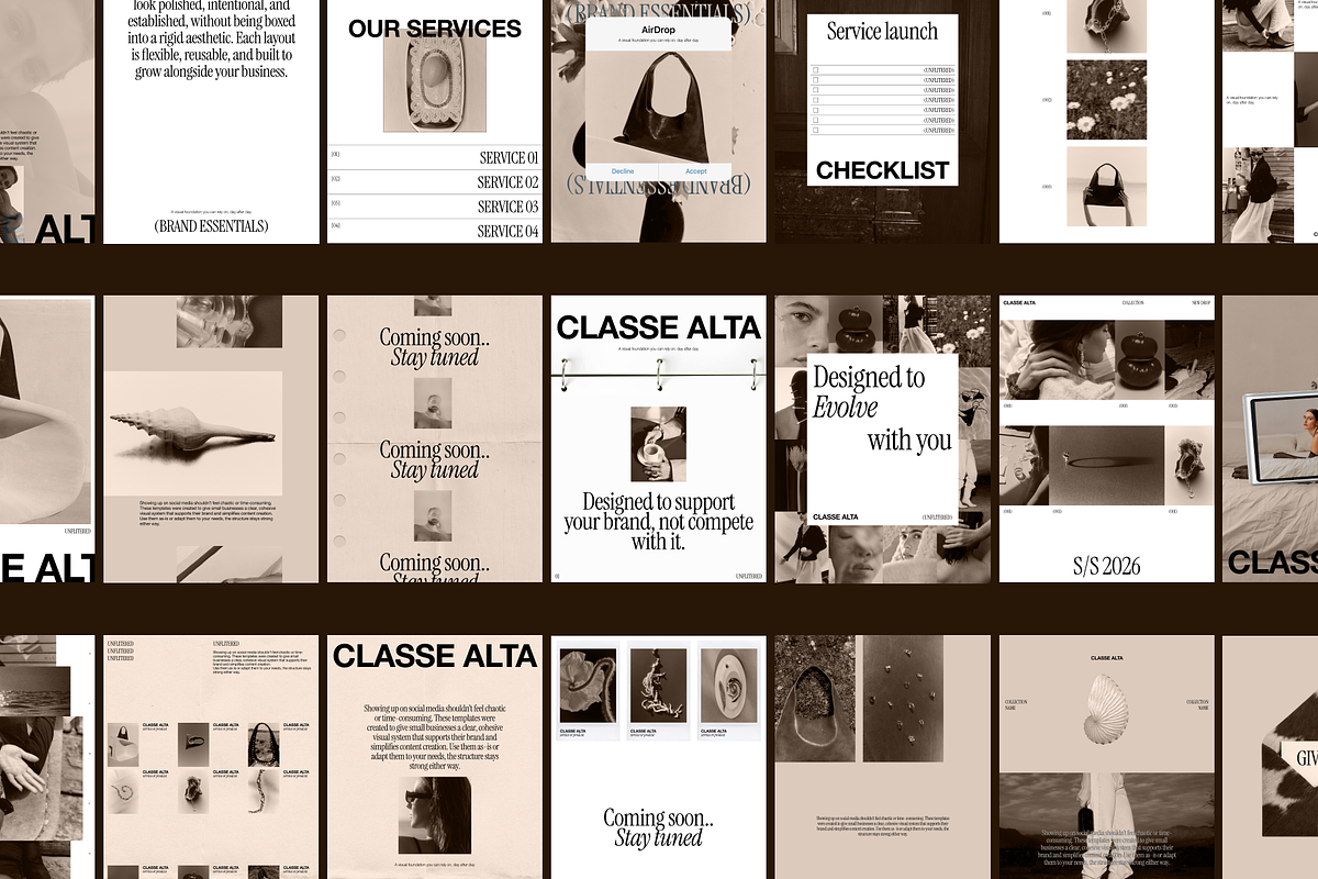 Classe Alta - Social Media Templates, a Social Media Template by S.B-Studio (Photo 6 of 7)