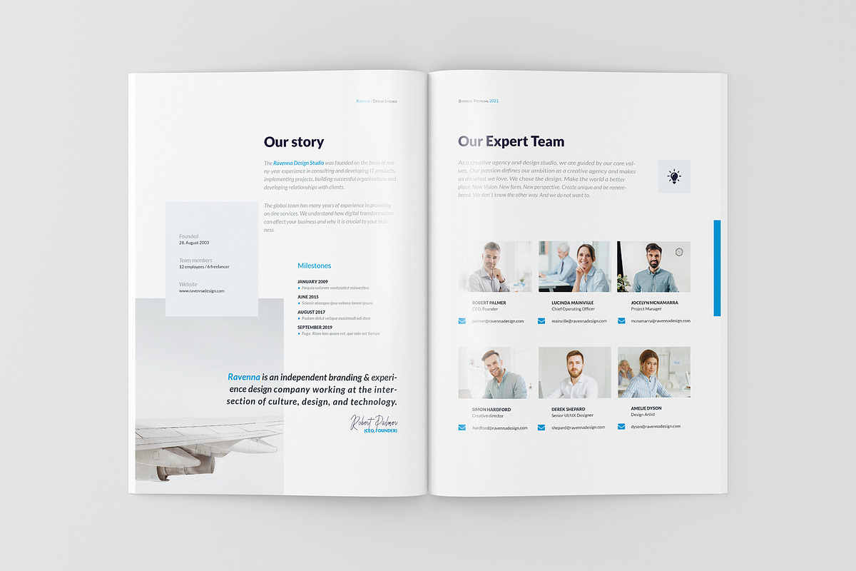 RAVENNA - Business Proposal, a Brochure Template by Imagination Area (Photo 5 of 14)