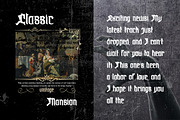Noxfreatus - Blackletter Display, a Blackletter Font by Dhabee (Thumbnail 15 of 15)