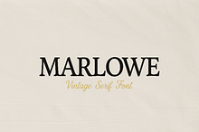 Marlowe Vintage Serif Font