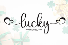 Lucky | Script Font
