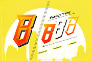Crypton Stone, a Font by uncurve (Thumbnail 2 of 6)