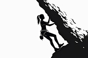 Mountain Climbing Vector Pack, an Illustration by Artivon (Thumbnail 13 of 21)