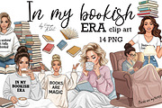 Bookish Era Fashion Illustrations, a Person Illustration by Tanya Kart (Thumbnail 1 of 8)