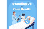 Hospital treatment social media post, a Marketing Template by IMG visuals characters (Thumbnail 4 of 4)
