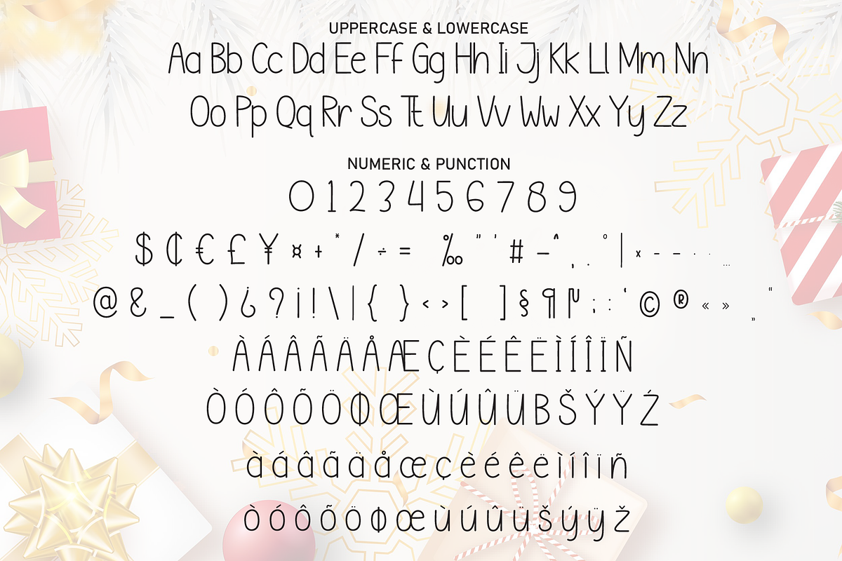 Monday Christmas | Script Font, a Script Font by Scratchones (Photo 7 of 8)