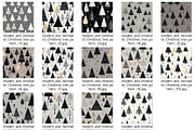 14 seamless minimalism Christmas, a Pattern Graphic by ARTOZEN DIGITAL (Thumbnail 14 of 14)