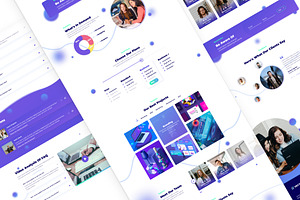 Vectorina- Template For Agency