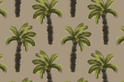 Tropical palms grid seamless pattern, a Pattern Graphic by Nocito Design (Thumbnail 5 of 6)