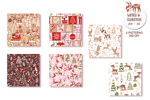 Winter & Christmas Pattern Pack