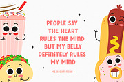 Fries and Shakes Font, a Font by Lollipop Hand Drawn (Thumbnail 5 of 8)