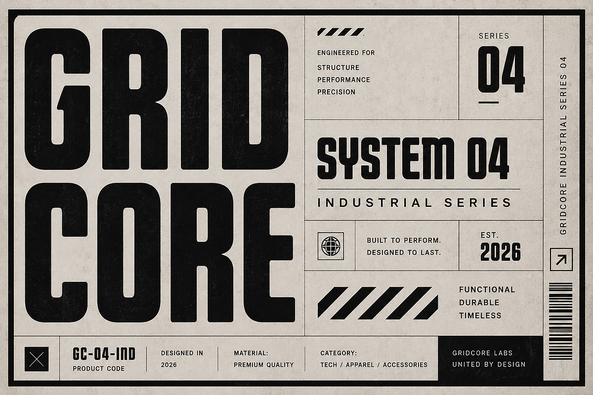 Gridcore, a Slab Serif Font by Wow Magic (Photo 5 of 5)