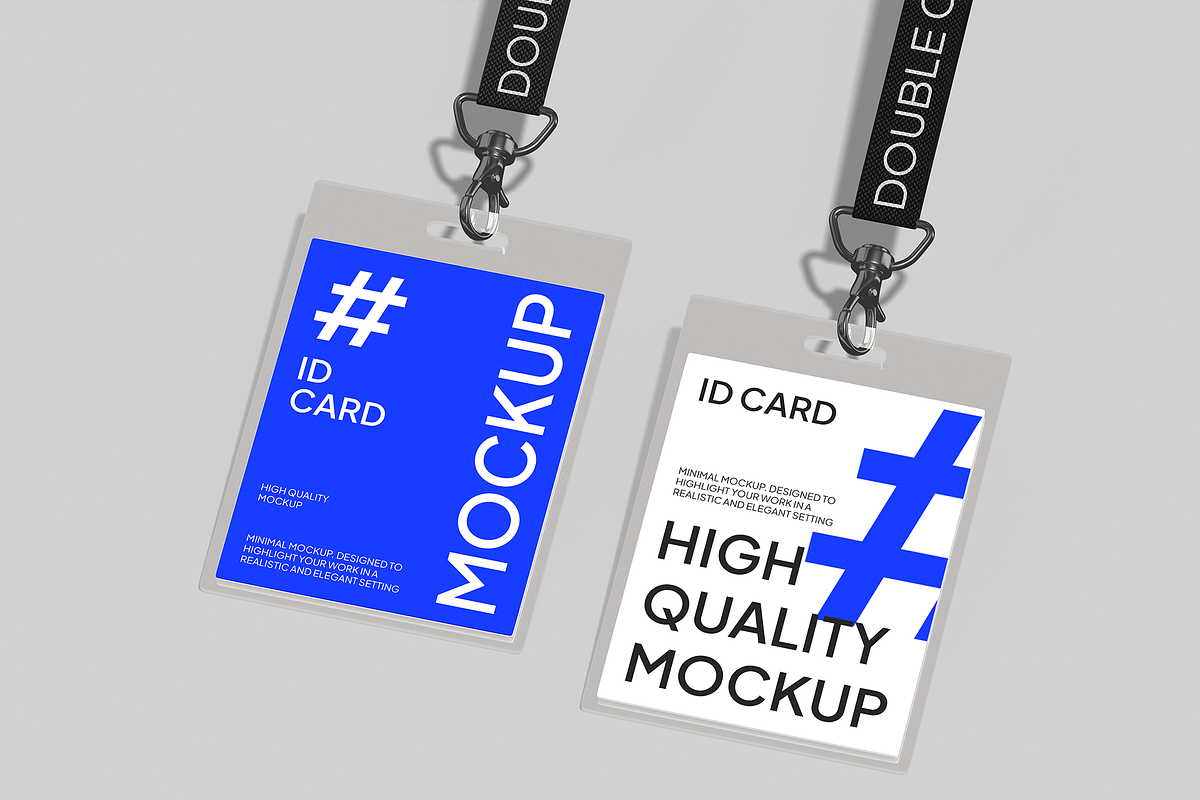 ID Card Mockup, a Product Mockup by Bartama Graphic (Photo 2 of 3)