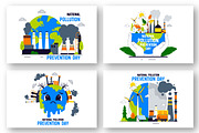 10 National Pollution Prevention Day, a Seasonal Illustration by denayunebgt (Thumbnail 3 of 4)