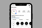 Black Instagram Highlight Covers, a Social Media Template by Boltik Studio (Thumbnail 2 of 7)