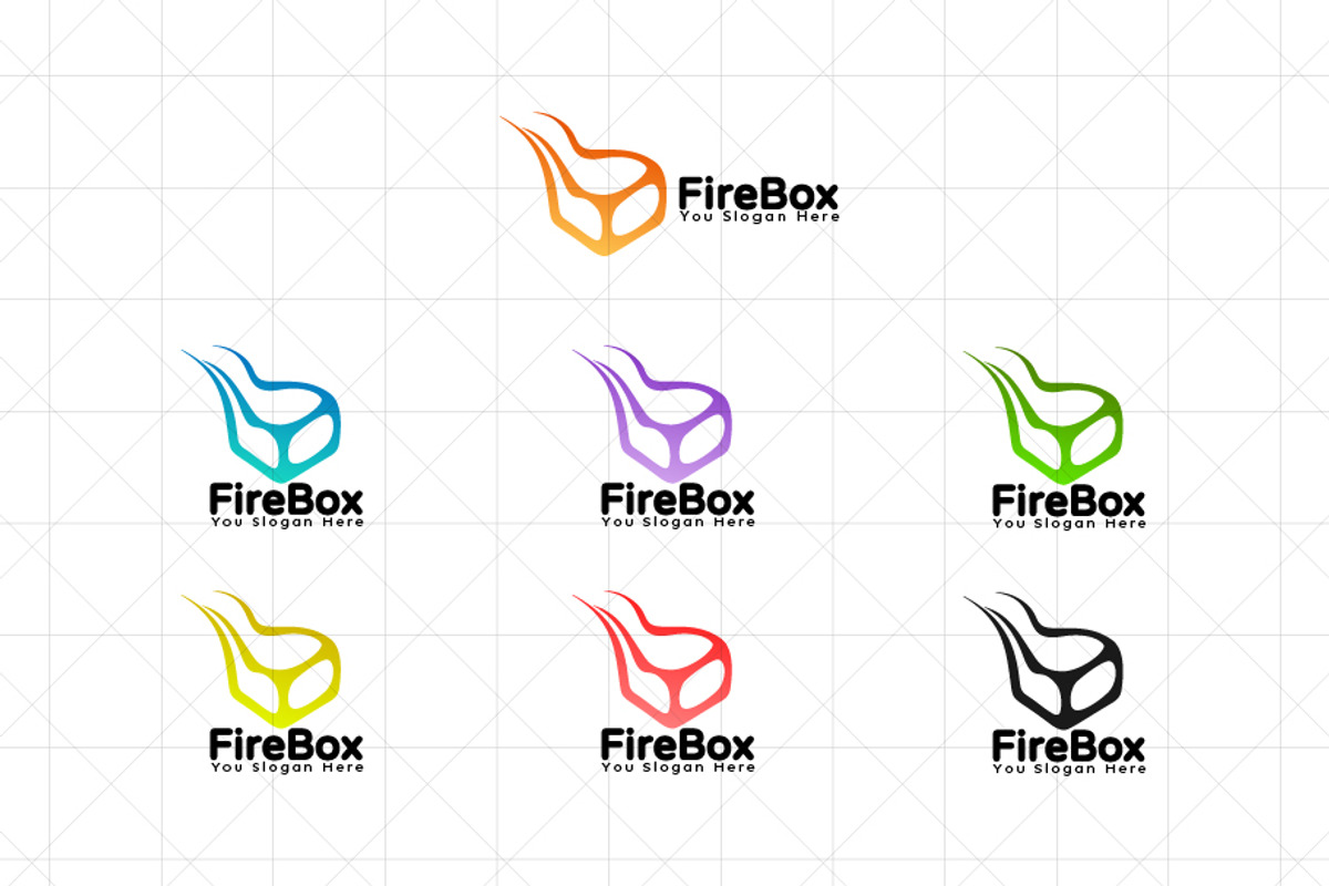 Fire Box Delivery Logo, a Branding & Logo Template by LogoBuy