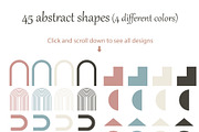 Boho Geometric & Abstract Shapes, a Graphic by Svetlana Avv (Thumbnail 2 of 6)