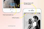 Nu-Mod Wedding Geofilter, a Social Media Template by Uno Bello Design Studio (Thumbnail 2 of 3)