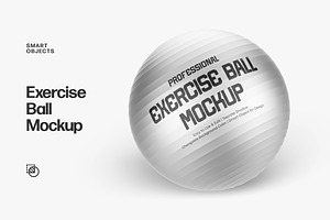 Exercise Ball Mockup, an Advertising Mockup by Dev.Rawat21