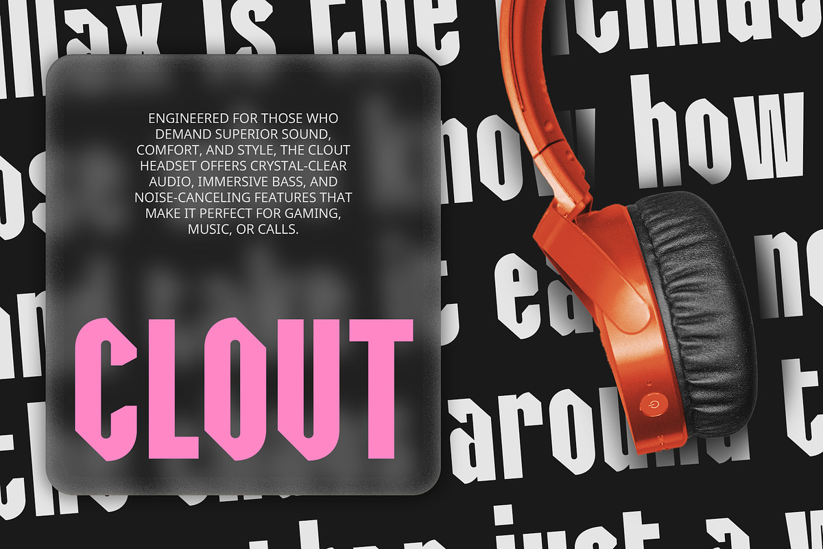 CS Recant – Bold Font, a Sans Serif Font by Craft Supply Co. (Photo 4 of 8)