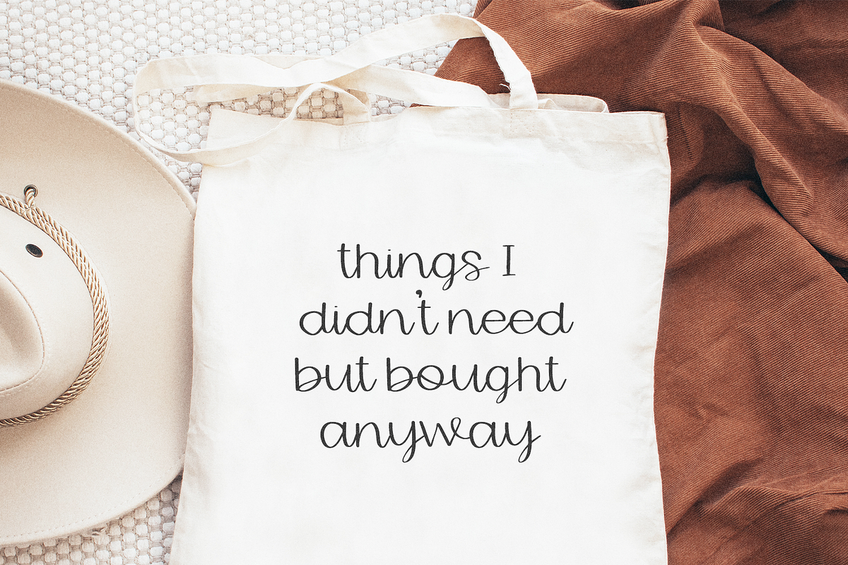 Honeysweet Script, a Script Font by Beck McCormick (Photo 5 of 10)