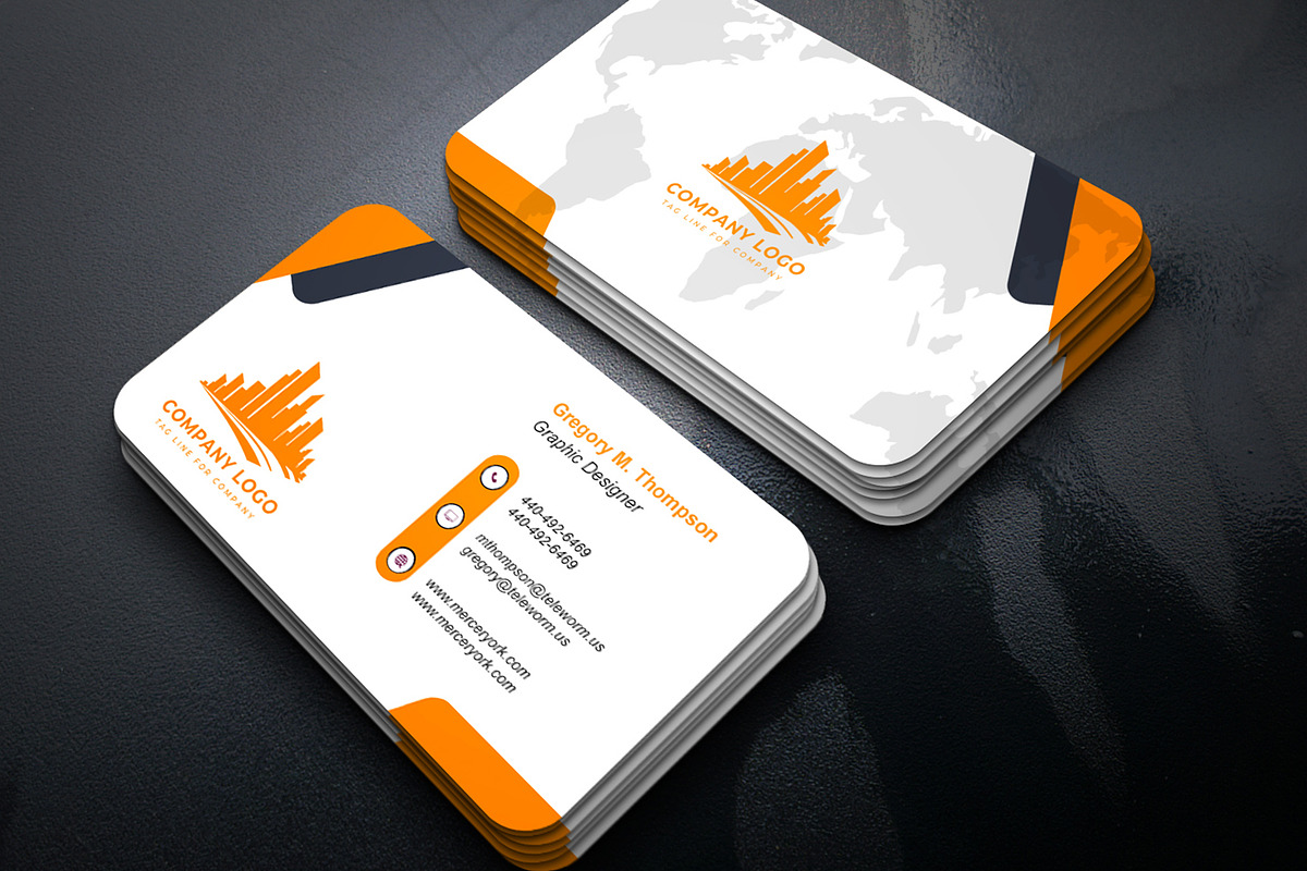 High Quality PSD Visting Card