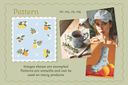 Citrus Pattern & Planner Set, a Graphic by Nina Bered Illustration (Thumbnail 2 of 6)