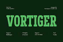 Vortiger – Modern Western Serif