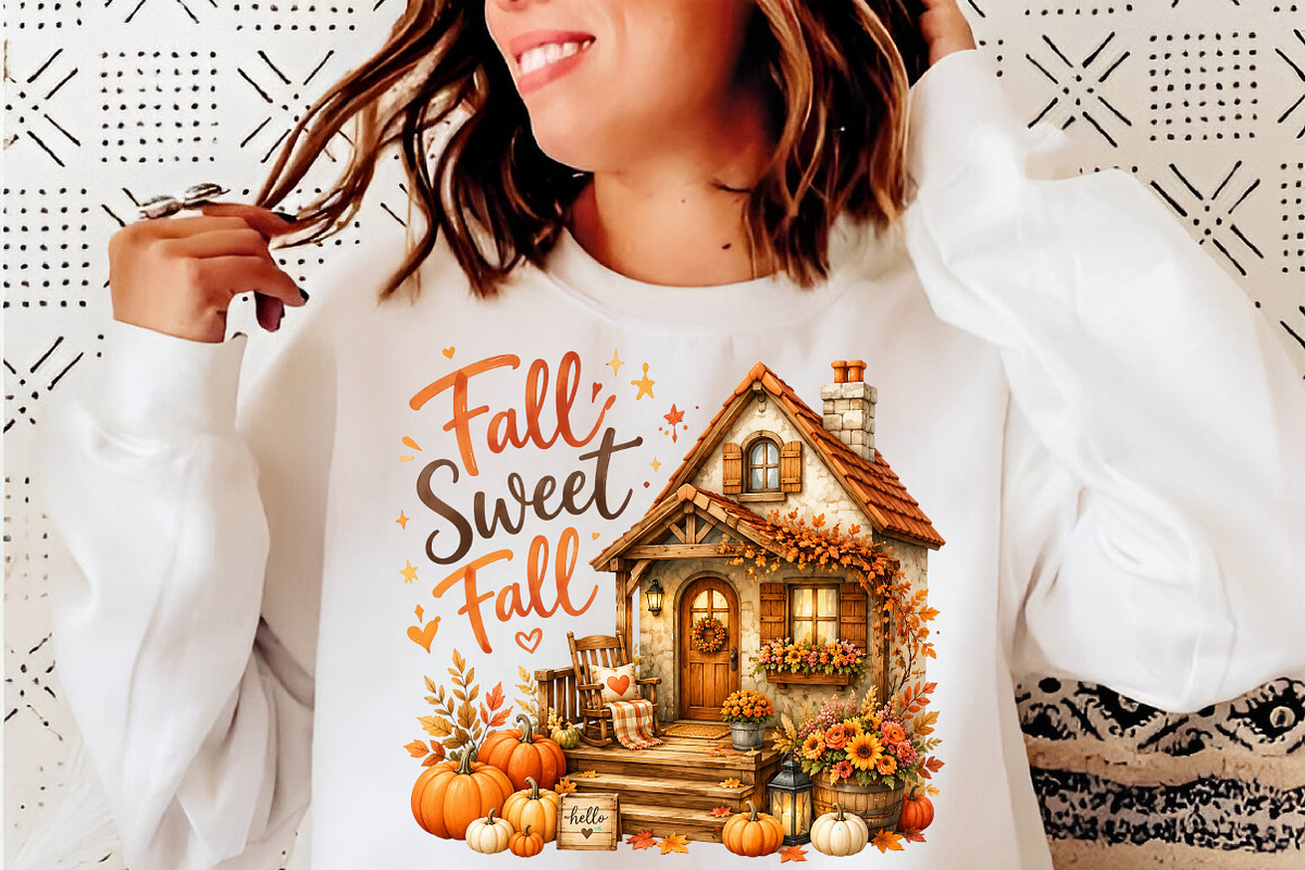 Fall Sublimation Designs PNG, a Work Illustration by SinaCreation (Photo 4 of 5)