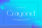 Crayond, a Sans Serif Font by Dora Typefoundry (Thumbnail 1 of 14)
