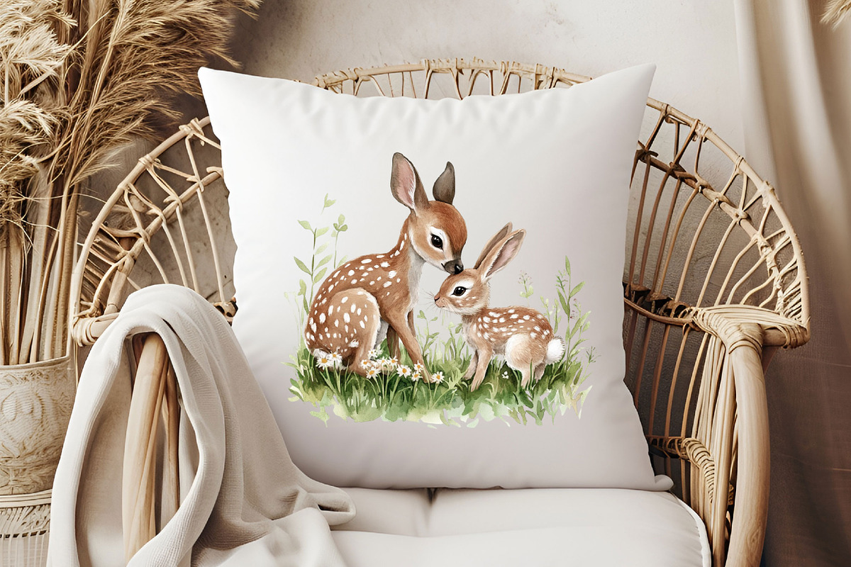 Forest Spring Woodland Animals PNG, an Illustration by Pixels.Craft (Photo 6 of 7)